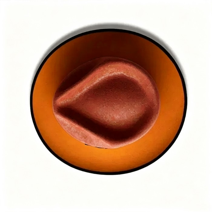 Limited - The Fox Fedora - Guava Orange