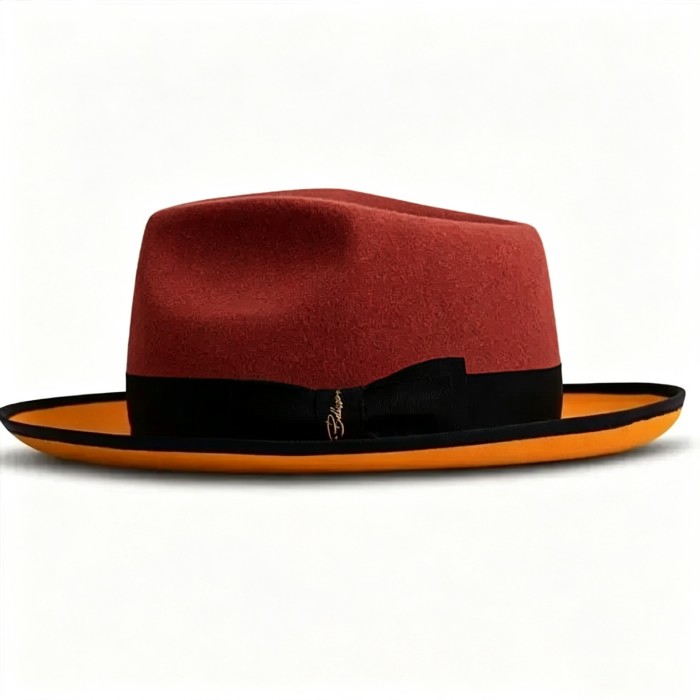 Limited - The Fox Fedora - Guava Orange