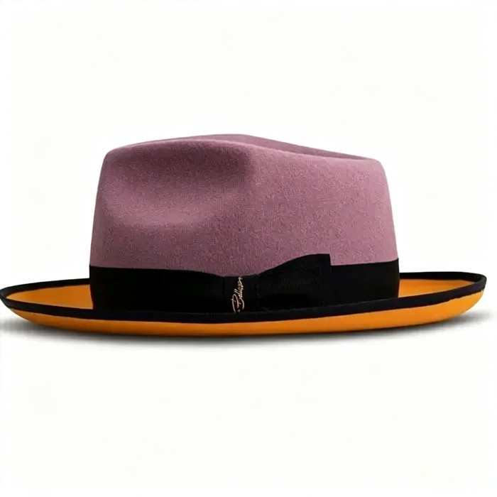 Limited - The Fox Fedora - Purple Orange