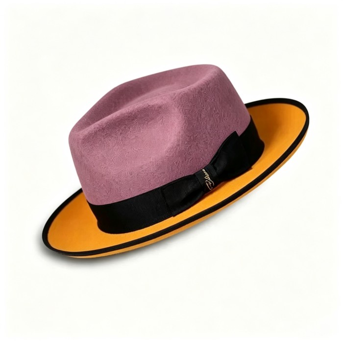 Limited - The Fox Fedora - Purple Orange