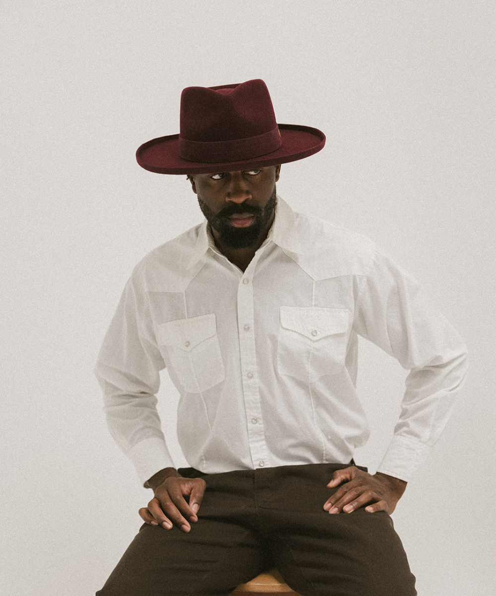 ECHO PARK FEDORA HAT-[Box Packing&Buy 2 Get Free Shipping]