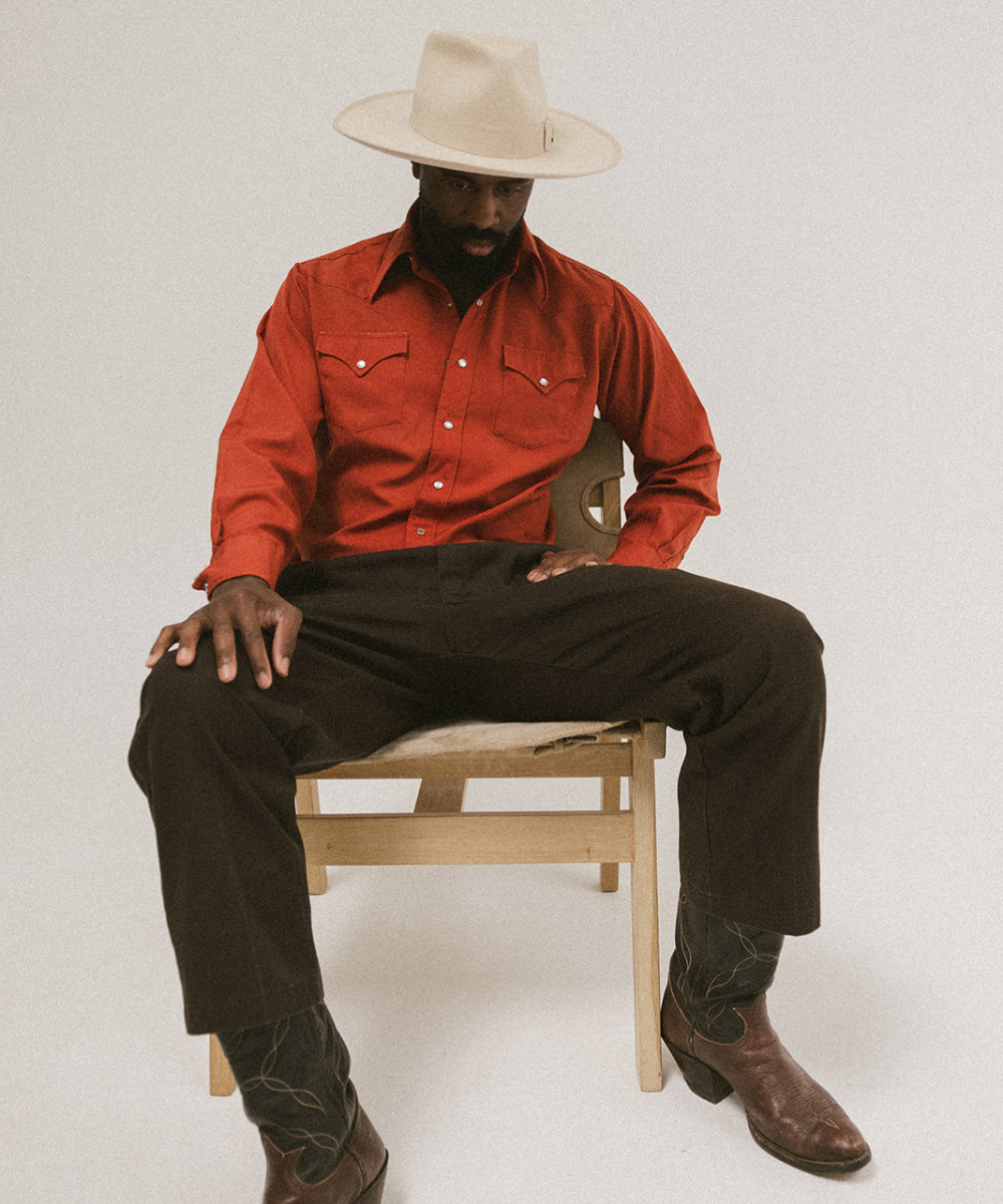 TAOS WESTERN FEDORA-Buckskin[Box Packing&Buy 2 Get Free Shipping]