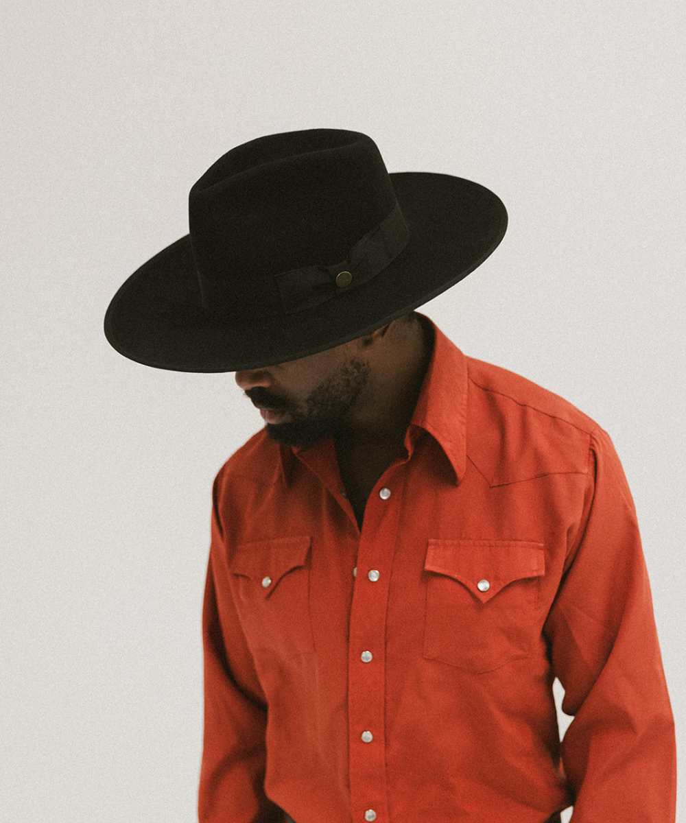 TAOS WESTERN FEDORA-Buckskin[Box Packing&Buy 2 Get Free Shipping]