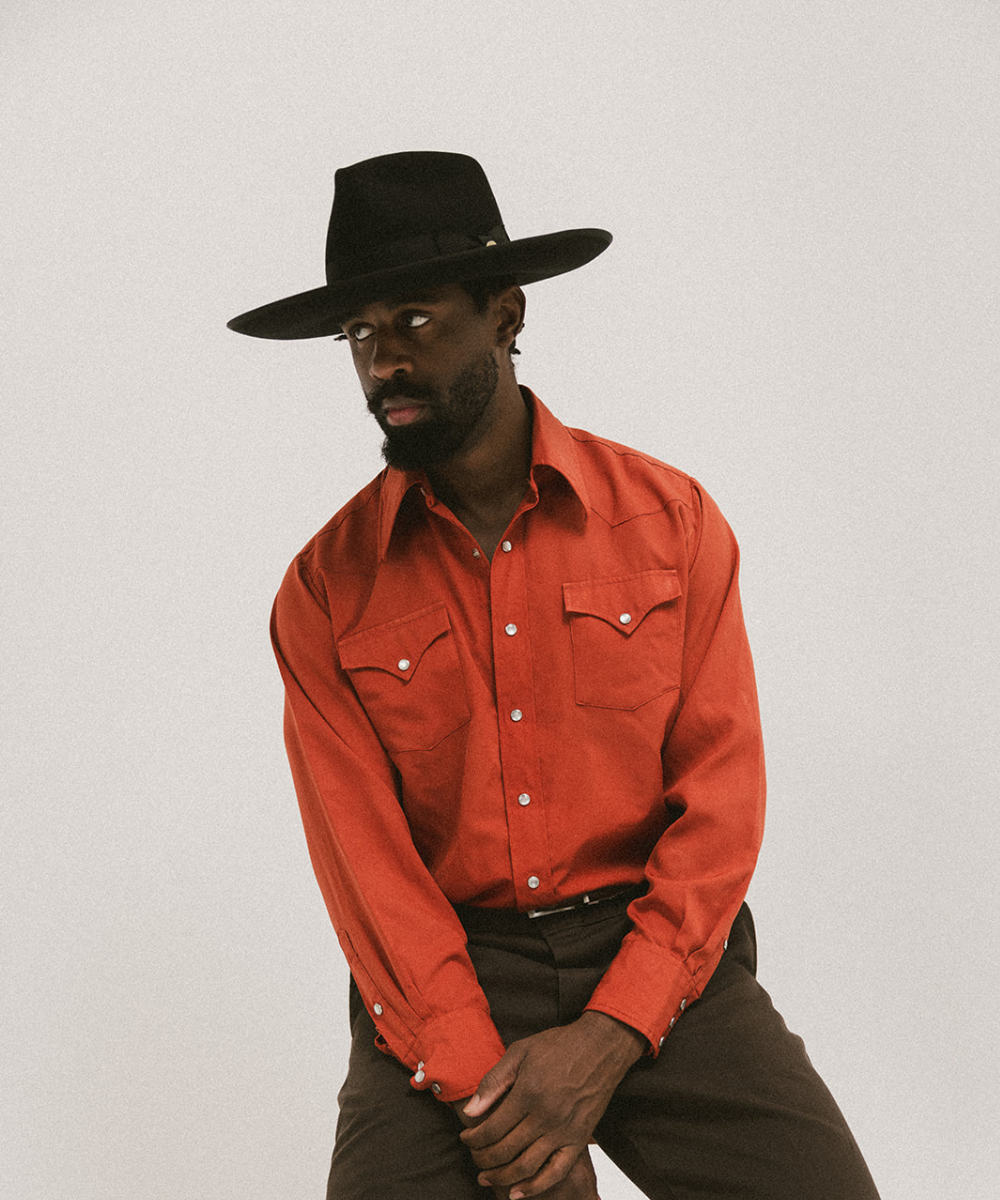 TAOS WESTERN FEDORA-Buckskin[Box Packing&Buy 2 Get Free Shipping]