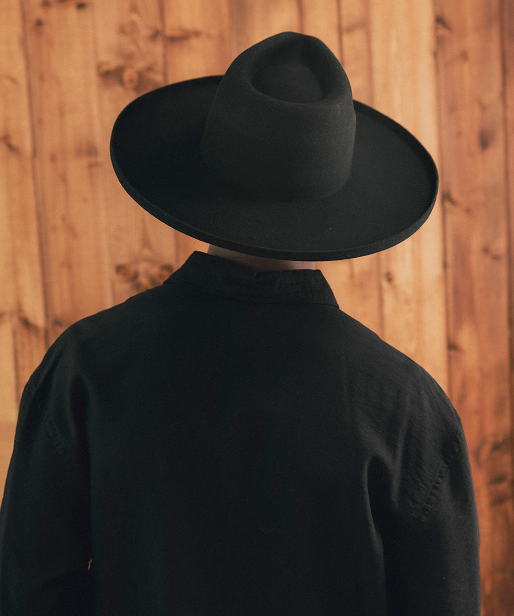 FIVE POINTS WIDE BRIM FEDORA HAT[Box Packing&Buy 2 Get Free Shipping]