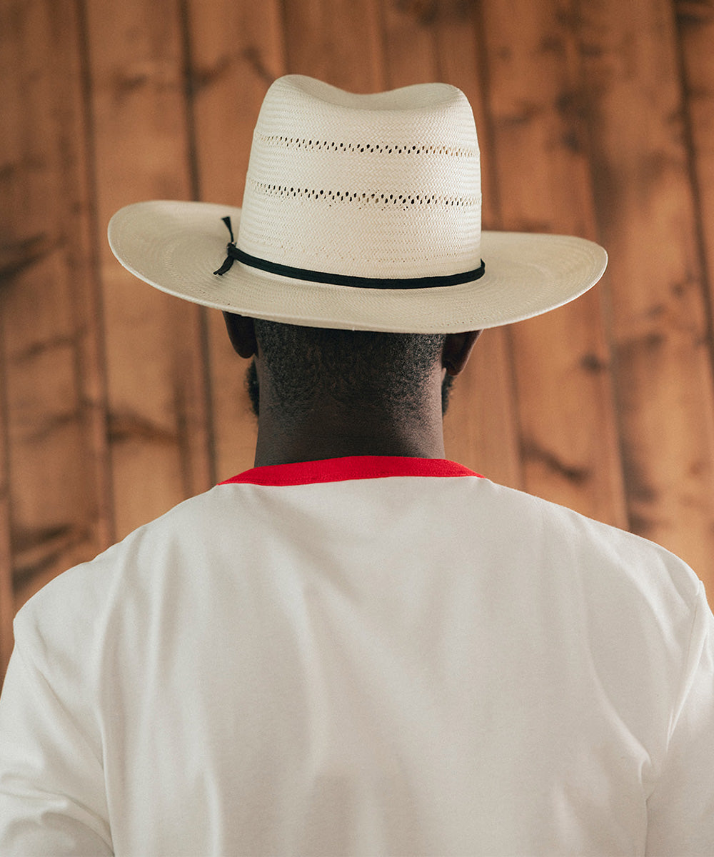 ASHEVILLE WIDE BRIM STRAW HAT[Box Packing&Buy 2 Get Free Shipping]