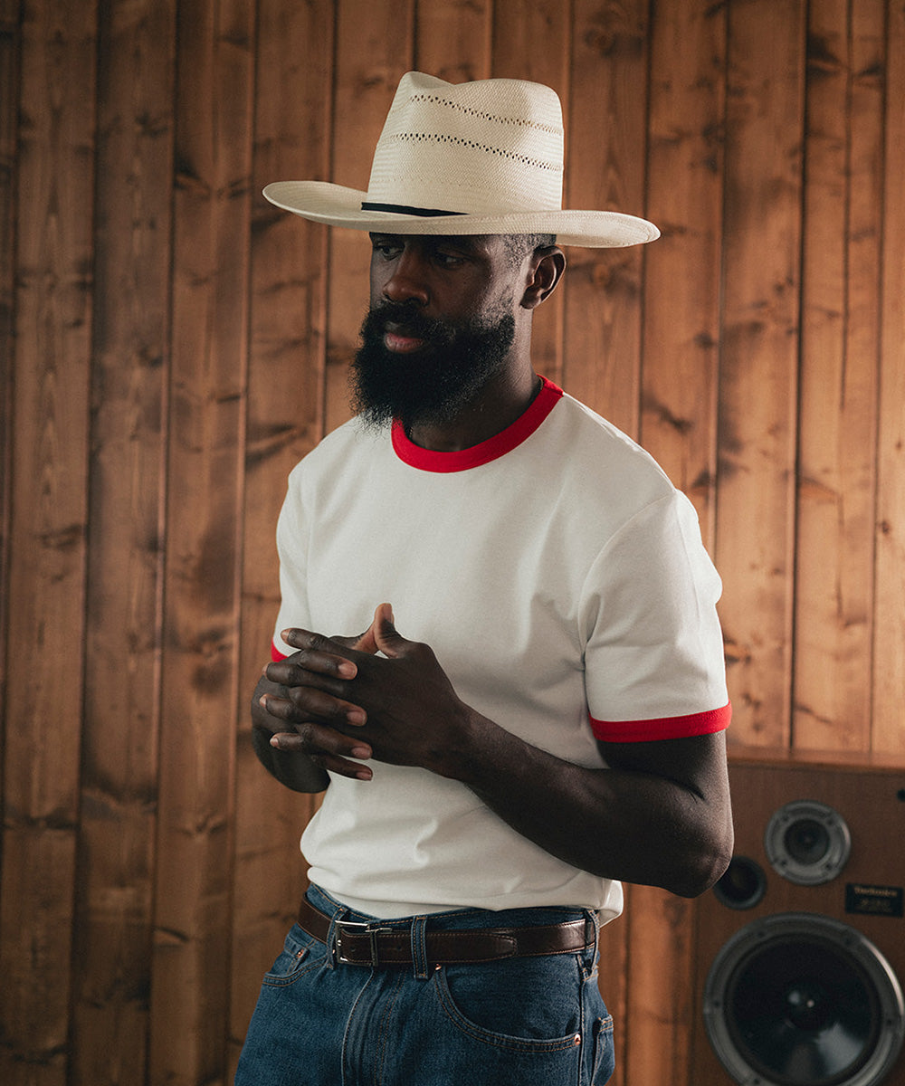 ASHEVILLE WIDE BRIM STRAW HAT[Box Packing&Buy 2 Get Free Shipping]