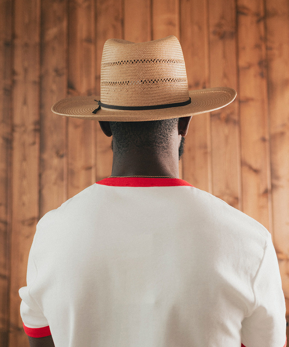 ASHEVILLE WIDE BRIM STRAW HAT[Box Packing&Buy 2 Get Free Shipping]