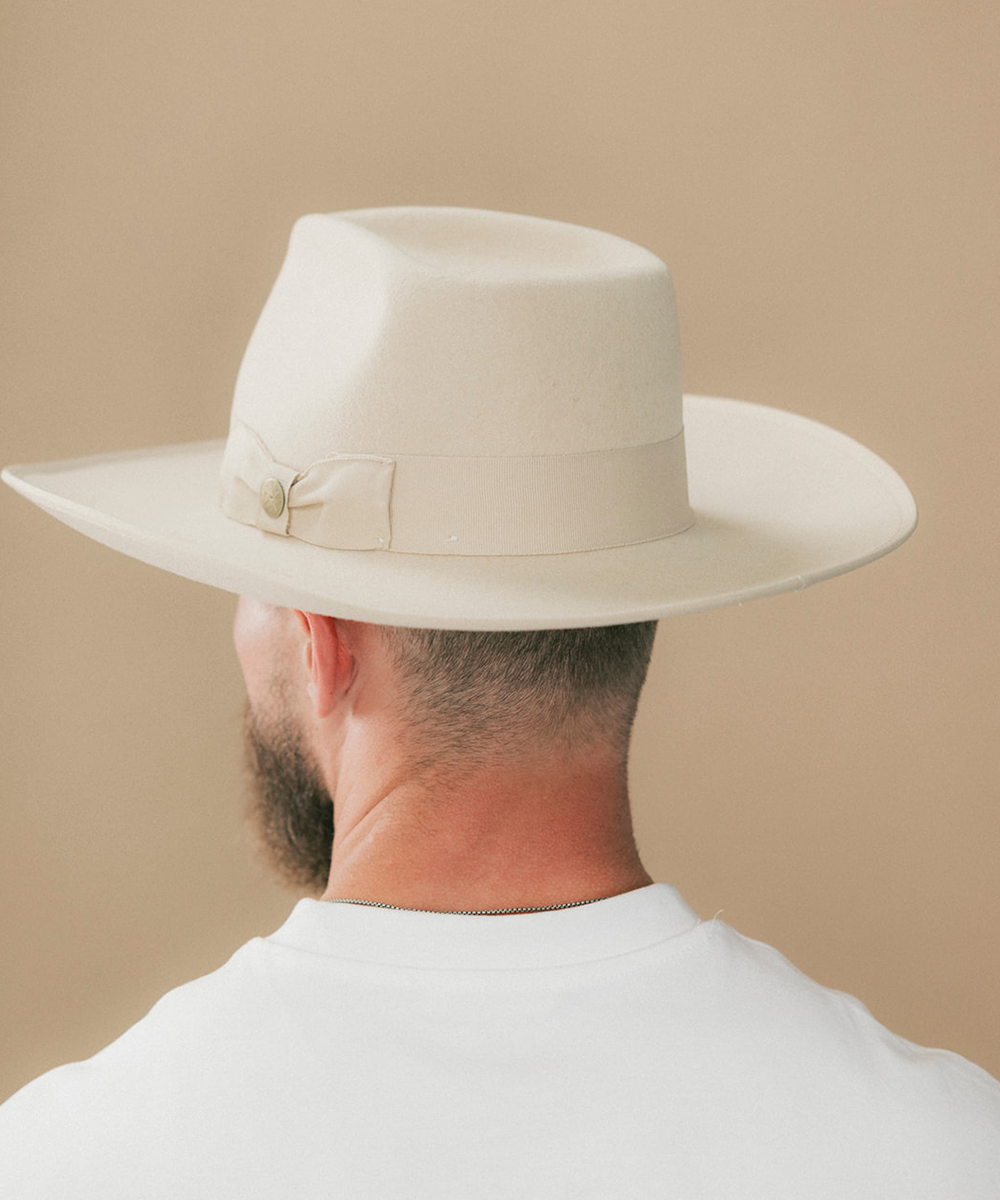 TAOS WESTERN FEDORA-Buckskin[Box Packing&Buy 2 Get Free Shipping]