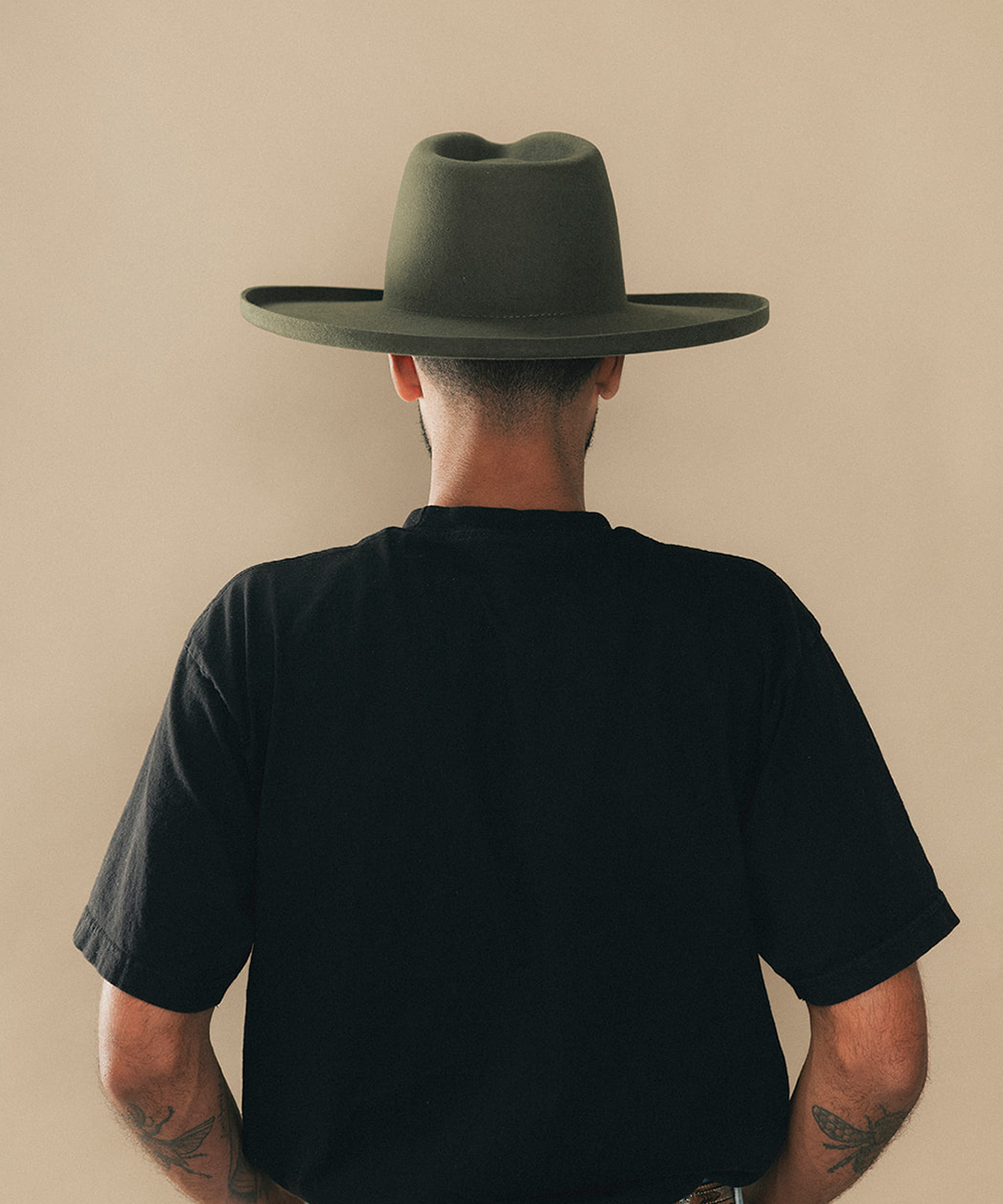 FIVE POINTS WIDE BRIM FEDORA HAT[Box Packing&Buy 2 Get Free Shipping]