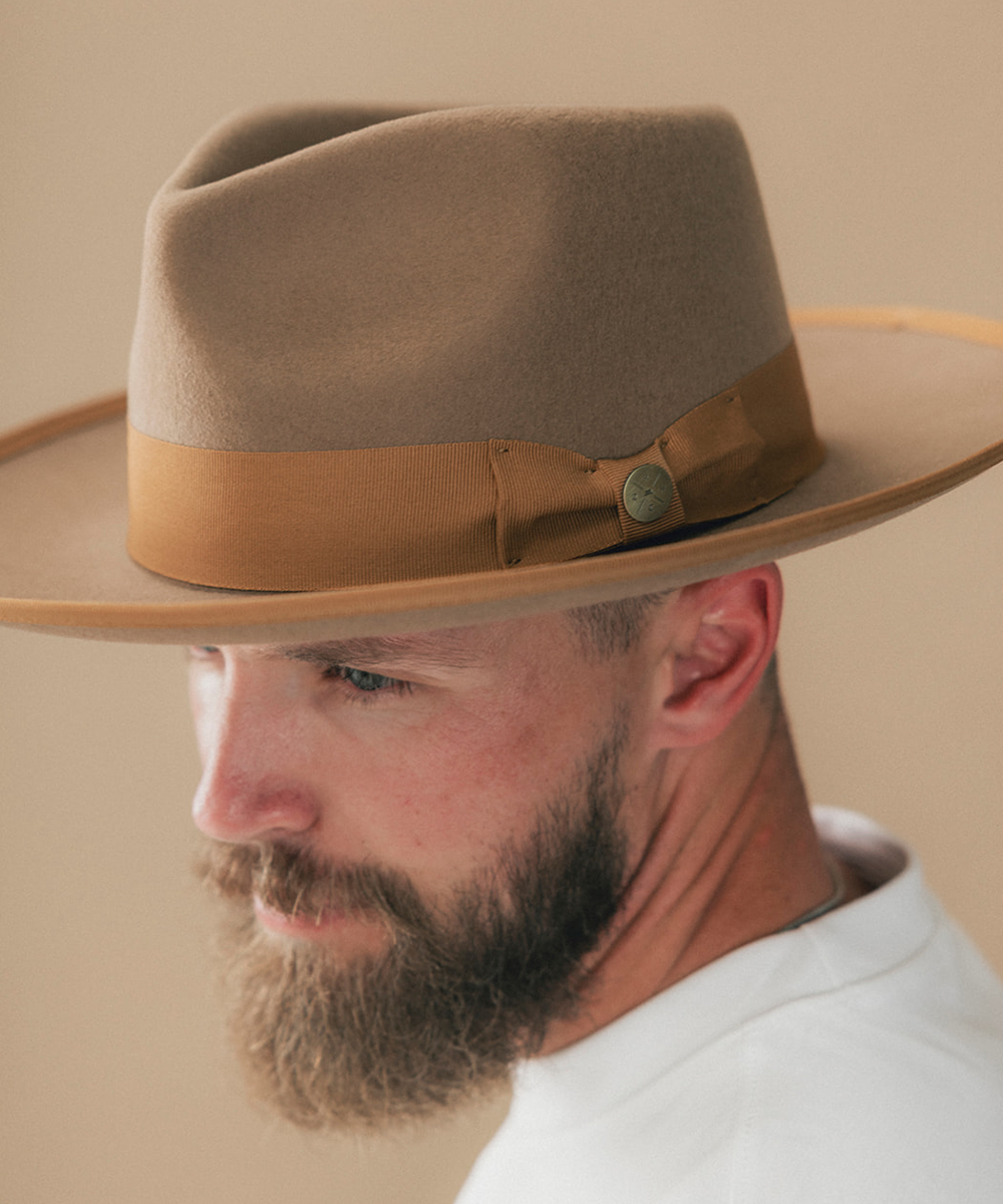BUSHWICK RANCHER HAT-Ivory[Box Packing&Buy 2 Get Free Shipping]