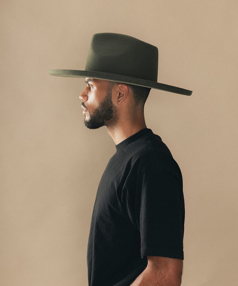 FIVE POINTS WIDE BRIM FEDORA HAT[Box Packing&Buy 2 Get Free Shipping]