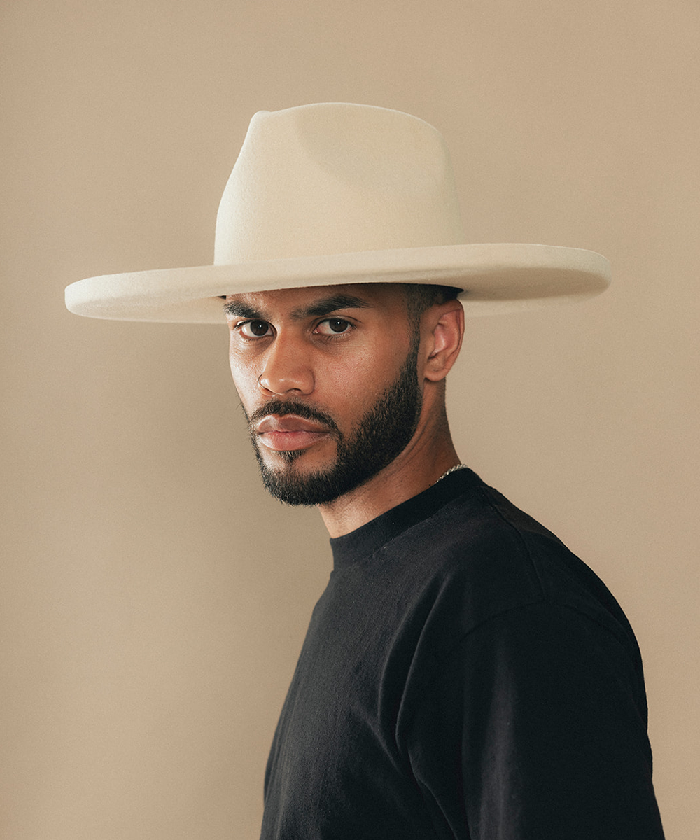 FIVE POINTS WIDE BRIM FEDORA HAT[Box Packing&Buy 2 Get Free Shipping]