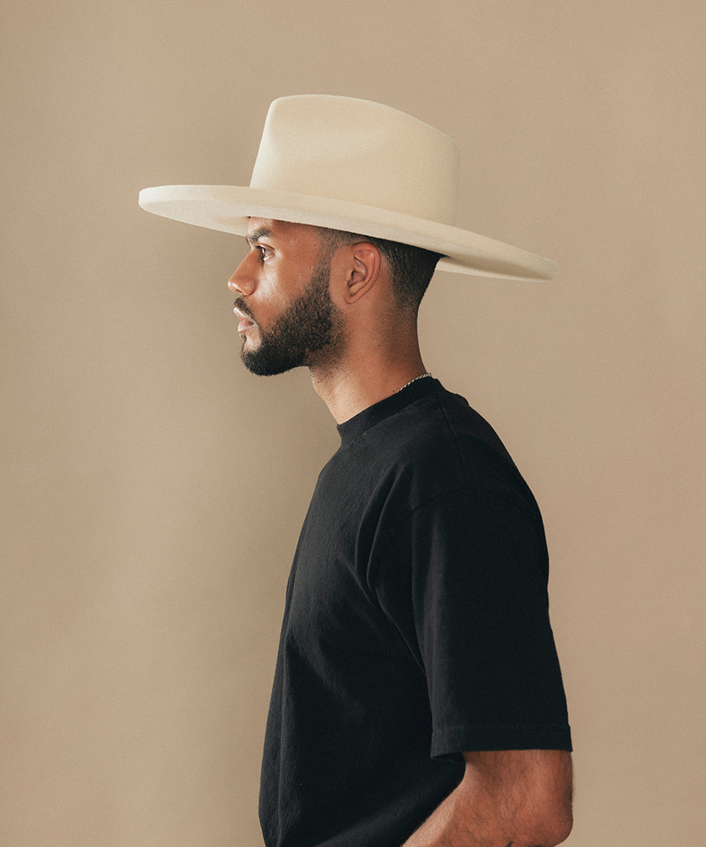 FIVE POINTS WIDE BRIM FEDORA HAT[Box Packing&Buy 2 Get Free Shipping]