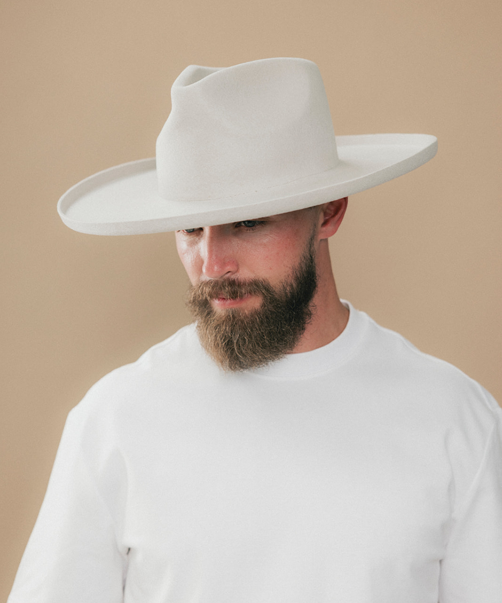 FIVE POINTS WIDE BRIM FEDORA HAT[Box Packing&Buy 2 Get Free Shipping]