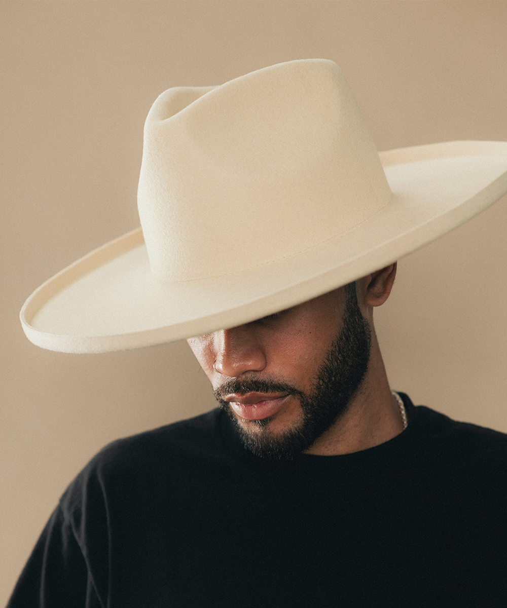 FIVE POINTS WIDE BRIM FEDORA HAT[Box Packing&Buy 2 Get Free Shipping]