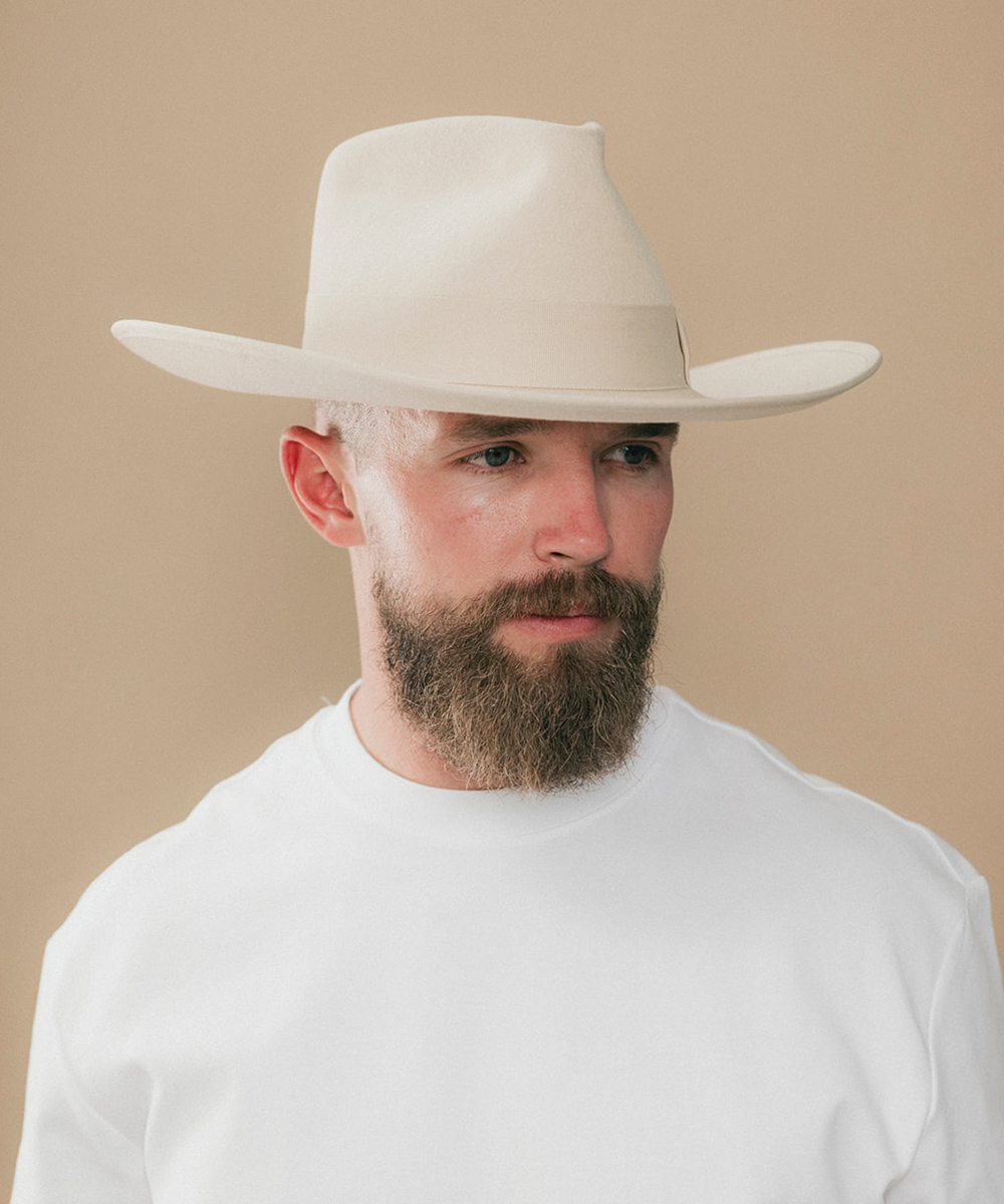 TAOS WESTERN FEDORA-Buckskin[Box Packing&Buy 2 Get Free Shipping]