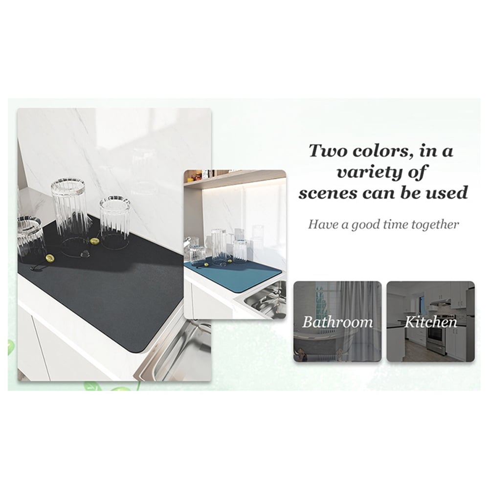 Confidentiay®New Kitchen Super Absorbent Draining Mat