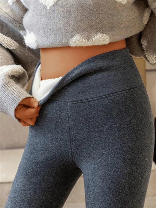 Casual Warm Winter Solid Pants
