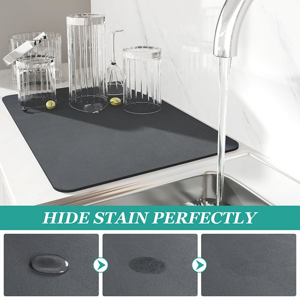 Confidentiay®New Kitchen Super Absorbent Draining Mat