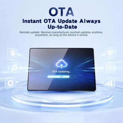 【Actualización】 CarPlay inalámbrico de 9 pulgadas (modelo 2026) | Pantalla táctil portátil compatible con GPS, iPhone/Android Auto (MirrorLink)