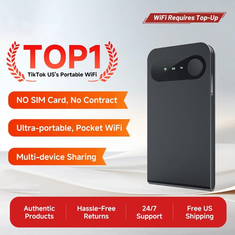 Hotspot móvil global 4G LTE 150Mbps ultra rápido, cambio automático de red, portátil de bolsillo, ideal para viajes y emergencias, conexión estable y rápida.
