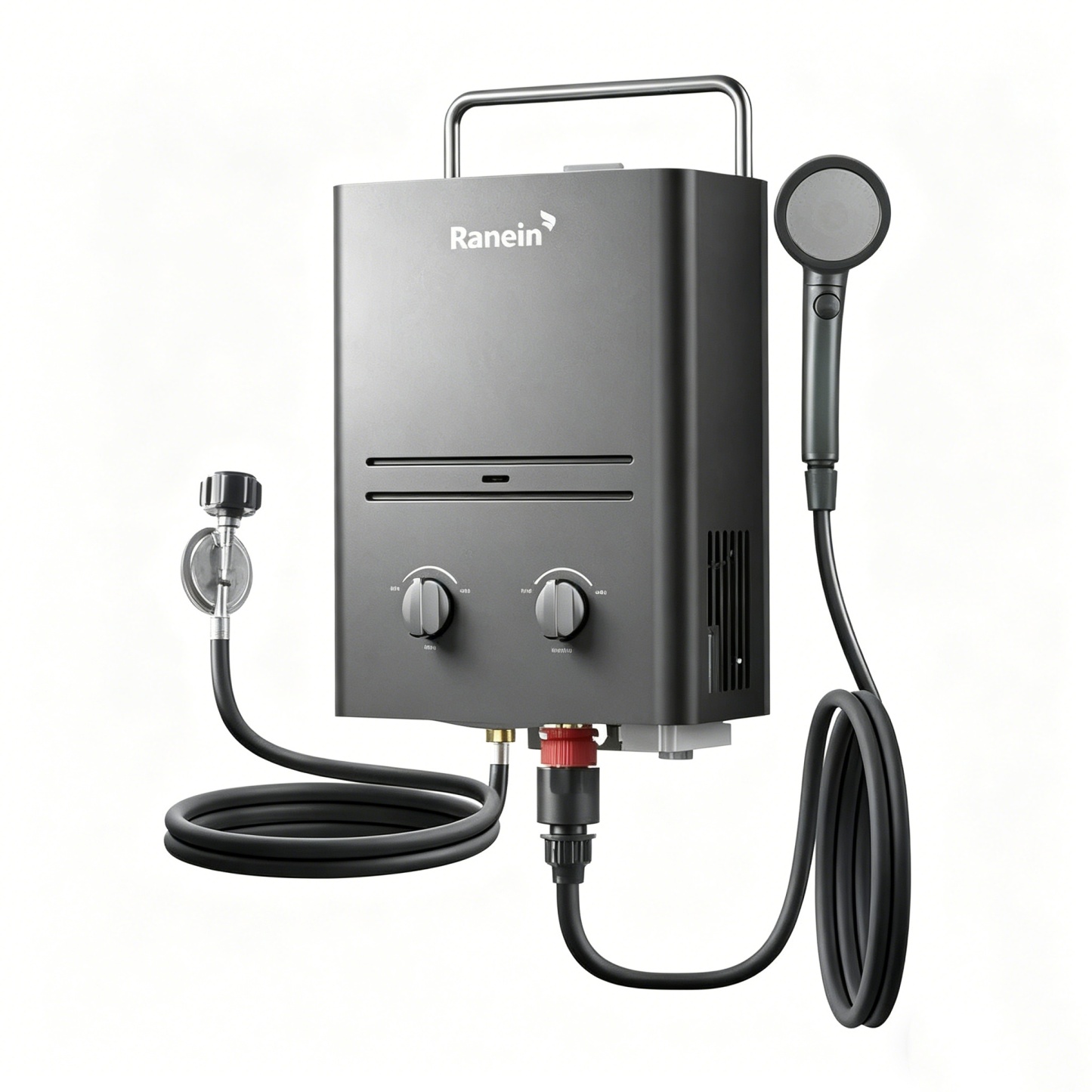 Calentador de Agua Instantáneo Portátil de Propano 6L para Exteriores Camping RV
