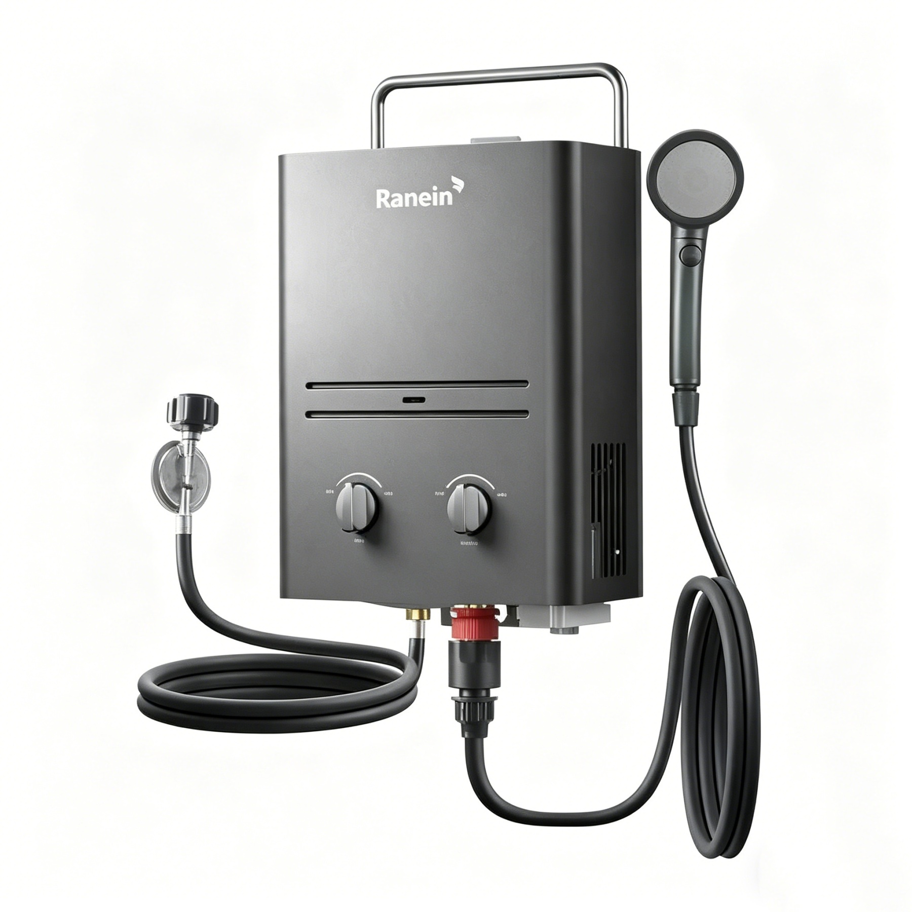 Calentador de Agua Instantáneo Portátil de Propano 6L para Exteriores Camping RV