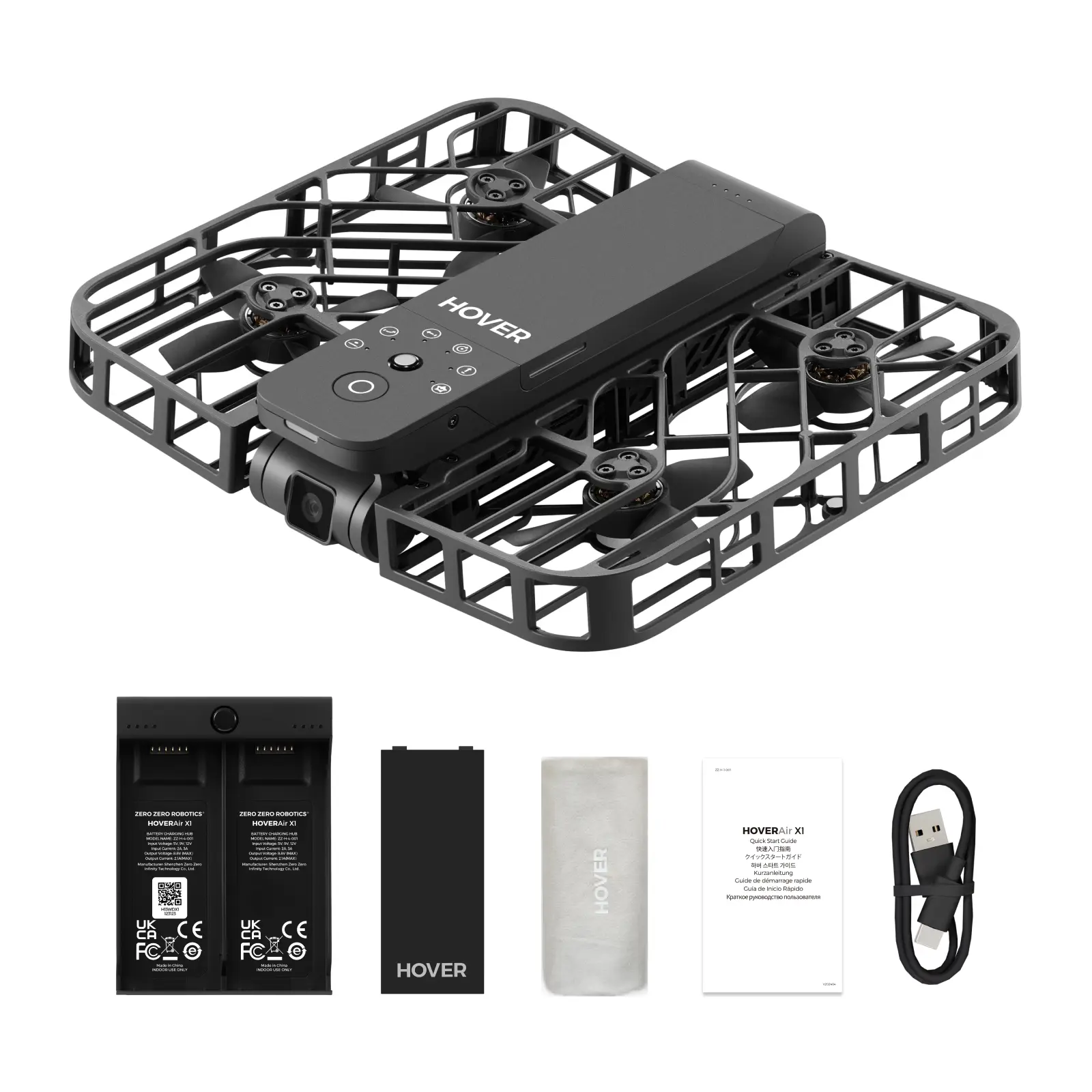 Drone Autónomo Plegable con Cámara