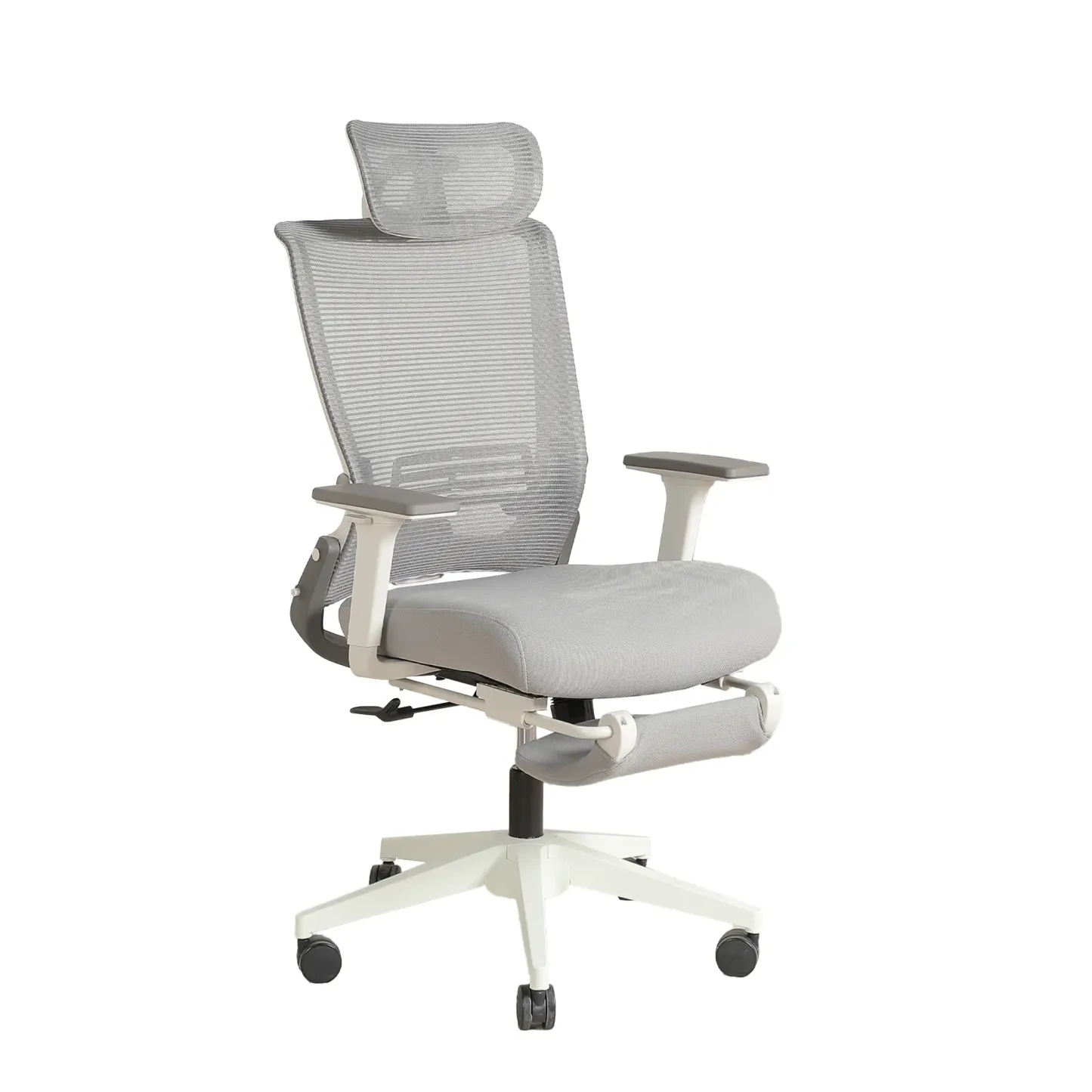 Silla Ergonómica Plegable con Reposapiés