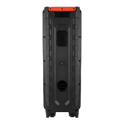 Bocina de Fiesta Karaoke Portátil Doble 12" con Bluetooth y Micrófono Inalámbrico