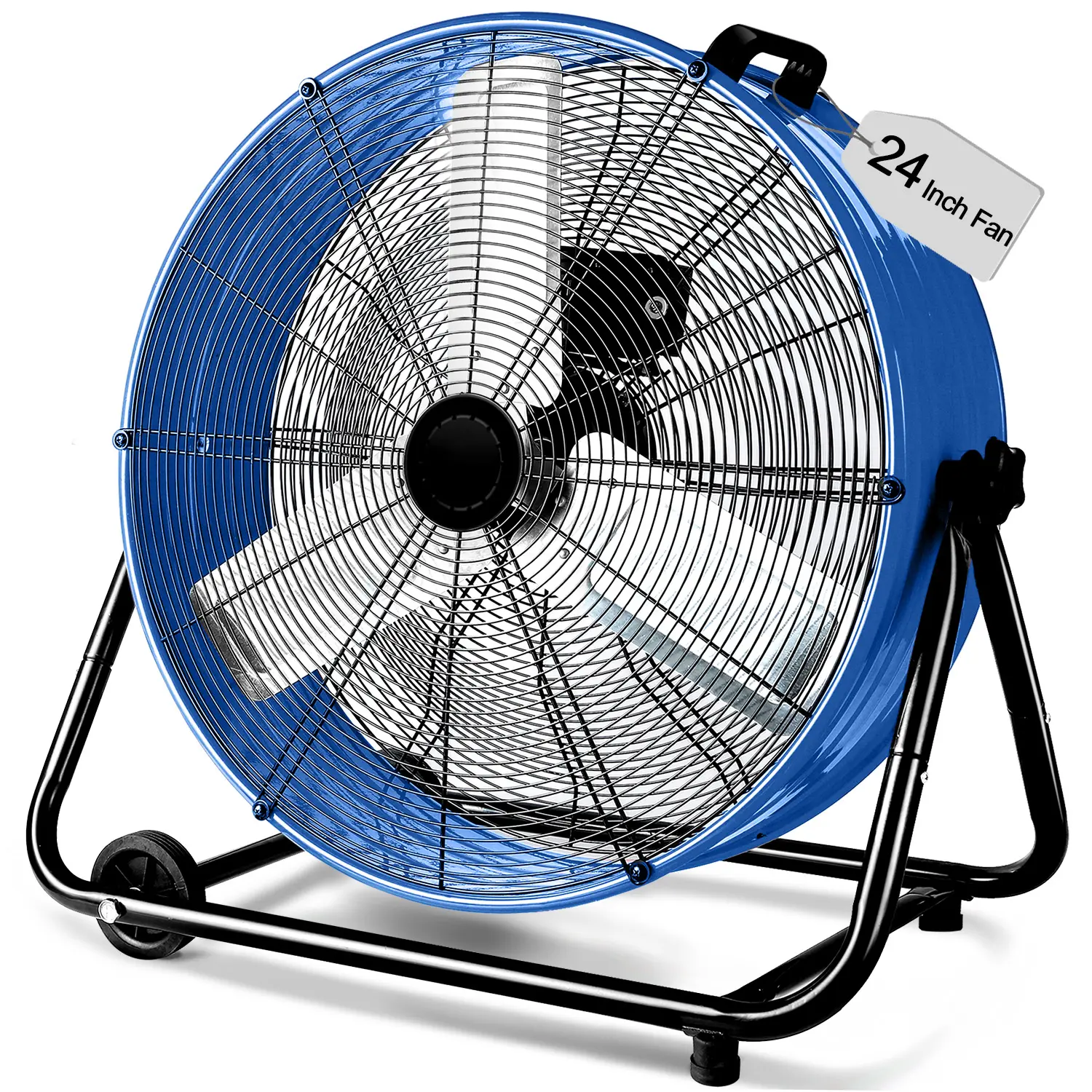 Ventilador de Tambor Industrial 24 Pulgadas Alta Velocidad