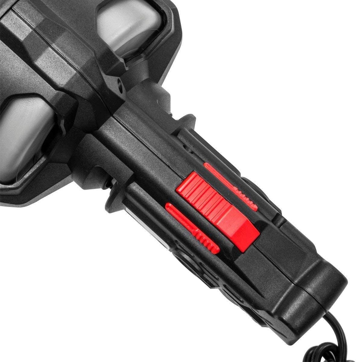 Auto-Feed Handheld Drain Auger 25' Feet/7m Electric Max 300W Cord w/Replaceable Cable Flexible Snake Clog Cleaner Plumbing for 3/4" to 2" Inch/19-50mm Pipe Kitchen Sink Toilet Tub & Shower w/LED Light