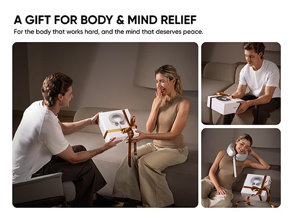 【DealsForYouDays】Bluvol Nest 10 Ultra Immersive Heated Neck Massager, Therapist-Style Deep Tissue Pain Relief, 360&deg; Spatial Audio, Cordless Massager for TV Watching, Gaming, Office Work, Birthday Gift,Father'sdaygifts, Summerwins