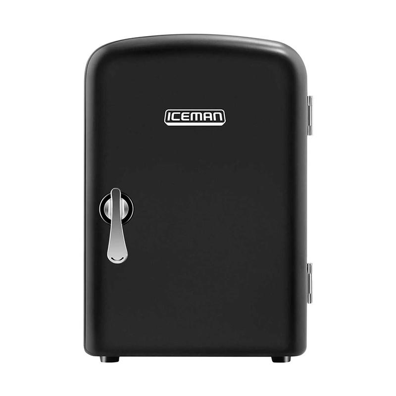 Mini Refrigerador Iceman 4 Litros Puerta Pizarrón Negro RJ48-BLACK-DE-4