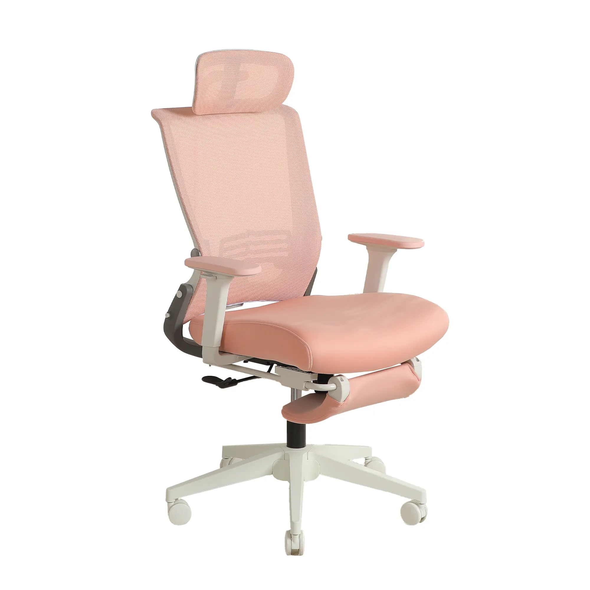 Silla Ergonómica Plegable con Reposapiés
