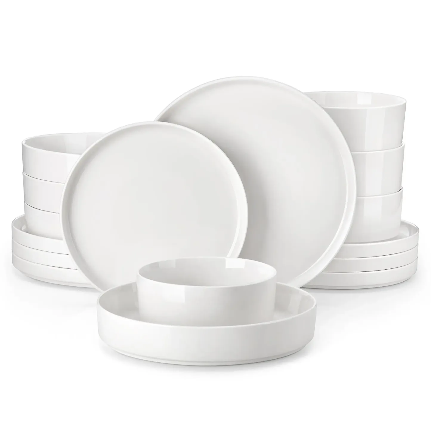 Vajilla de porcelana moderna, resistente a rayones y apta para microondas