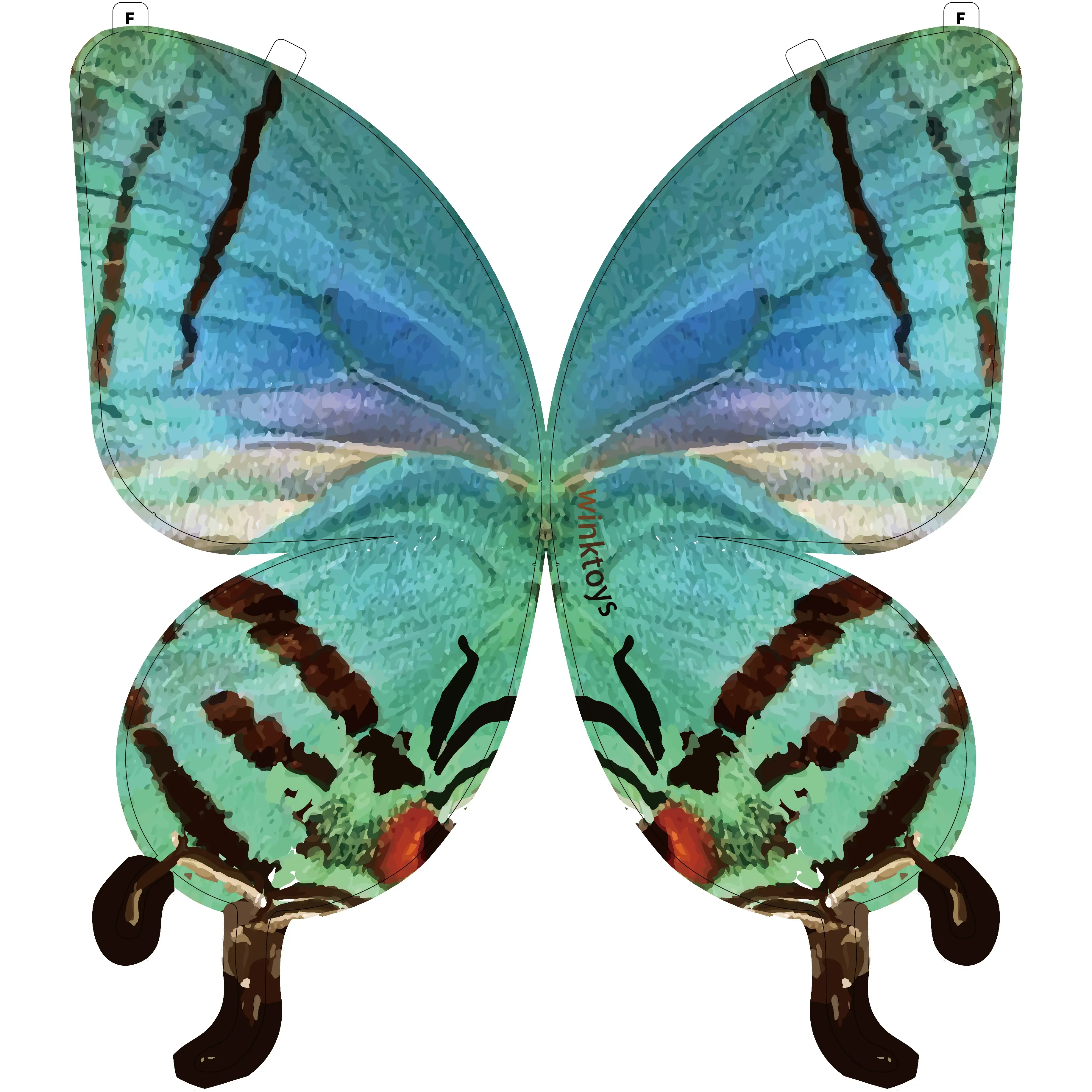 Mariposa con Aleteo Realista por Control Remoto