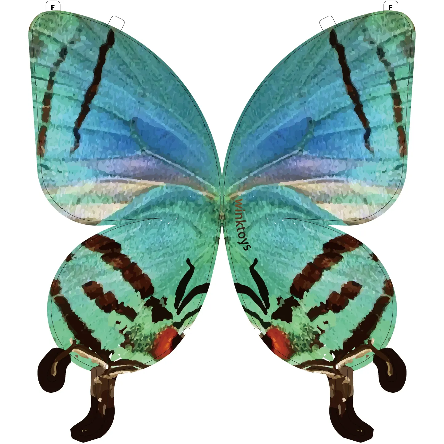Mariposa con Aleteo Realista por Control Remoto