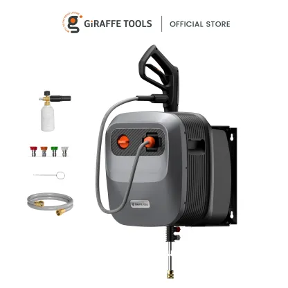 Hidrolavadora Autoenrollable de Pared 2400 PSI