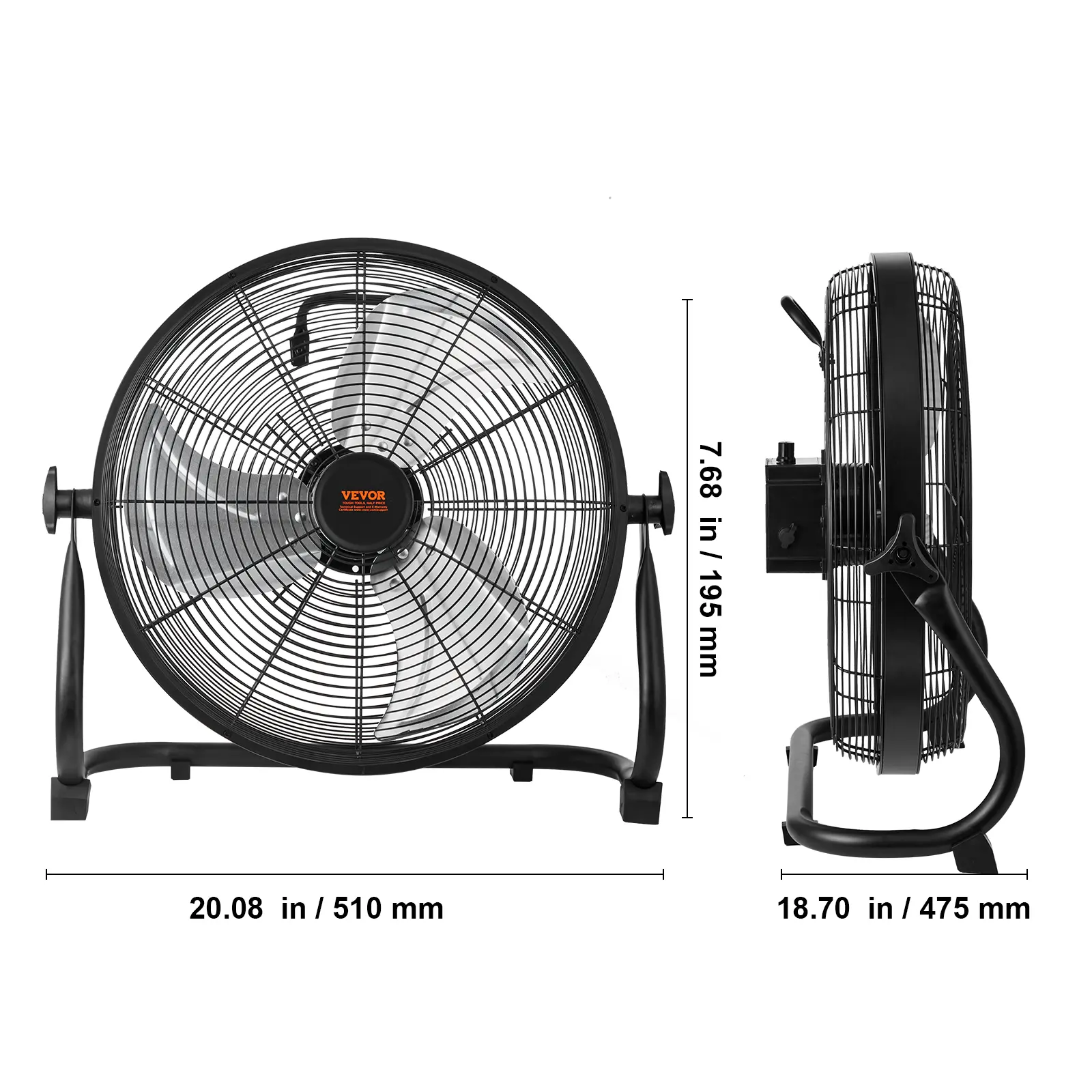 Ventilador Inalámbrico Portátil 16 Pulgadas