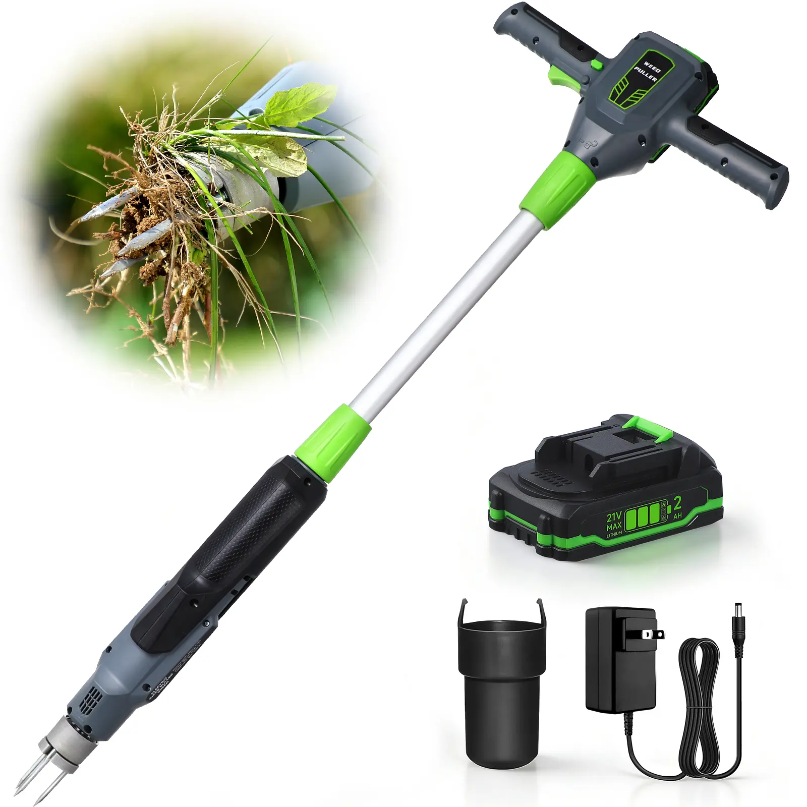 Extractor de Maleza Eléctrico 21V