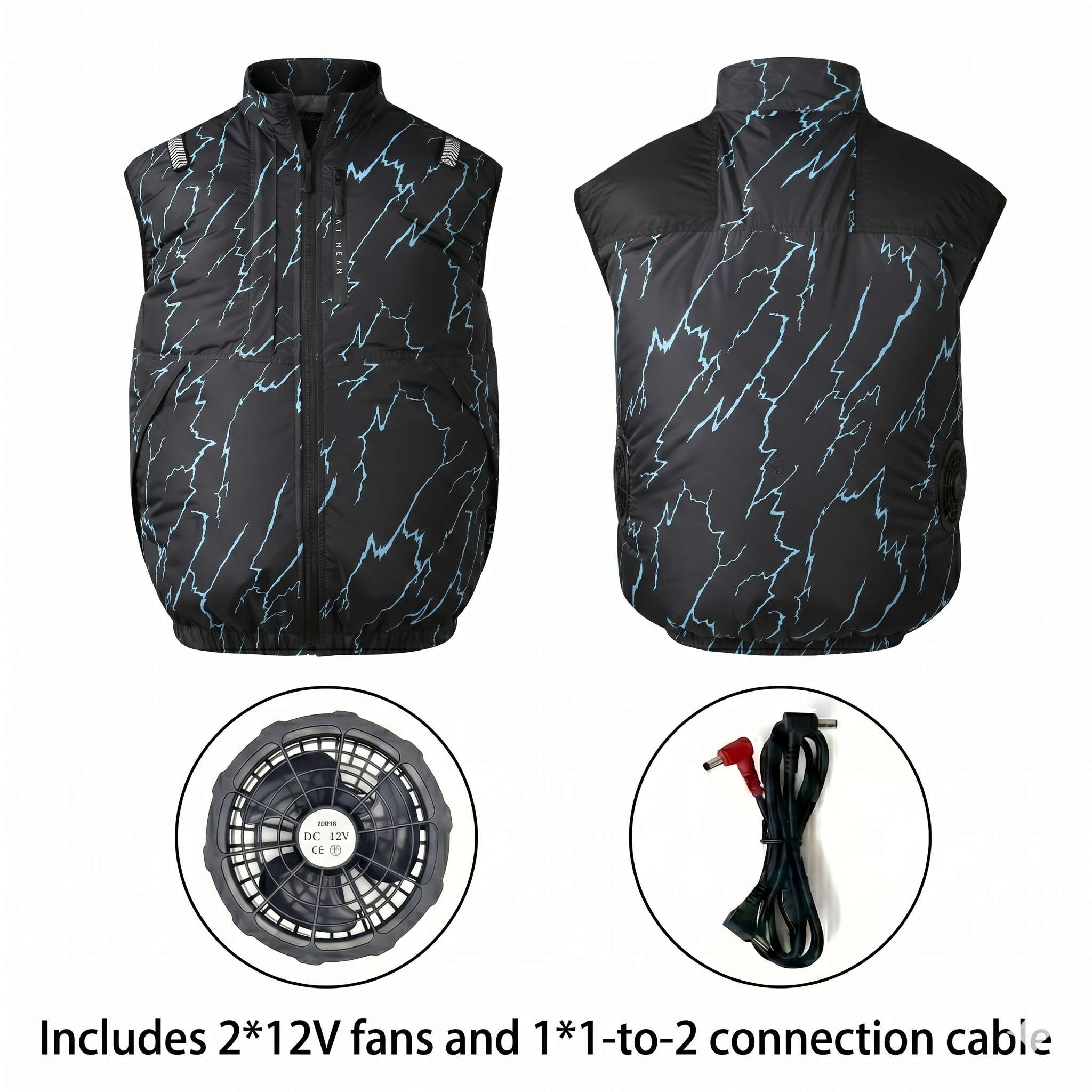 Cooling Vest Jacket for Men Women – Dual Fan UV Water Resistant Work Vest | Luviacamp