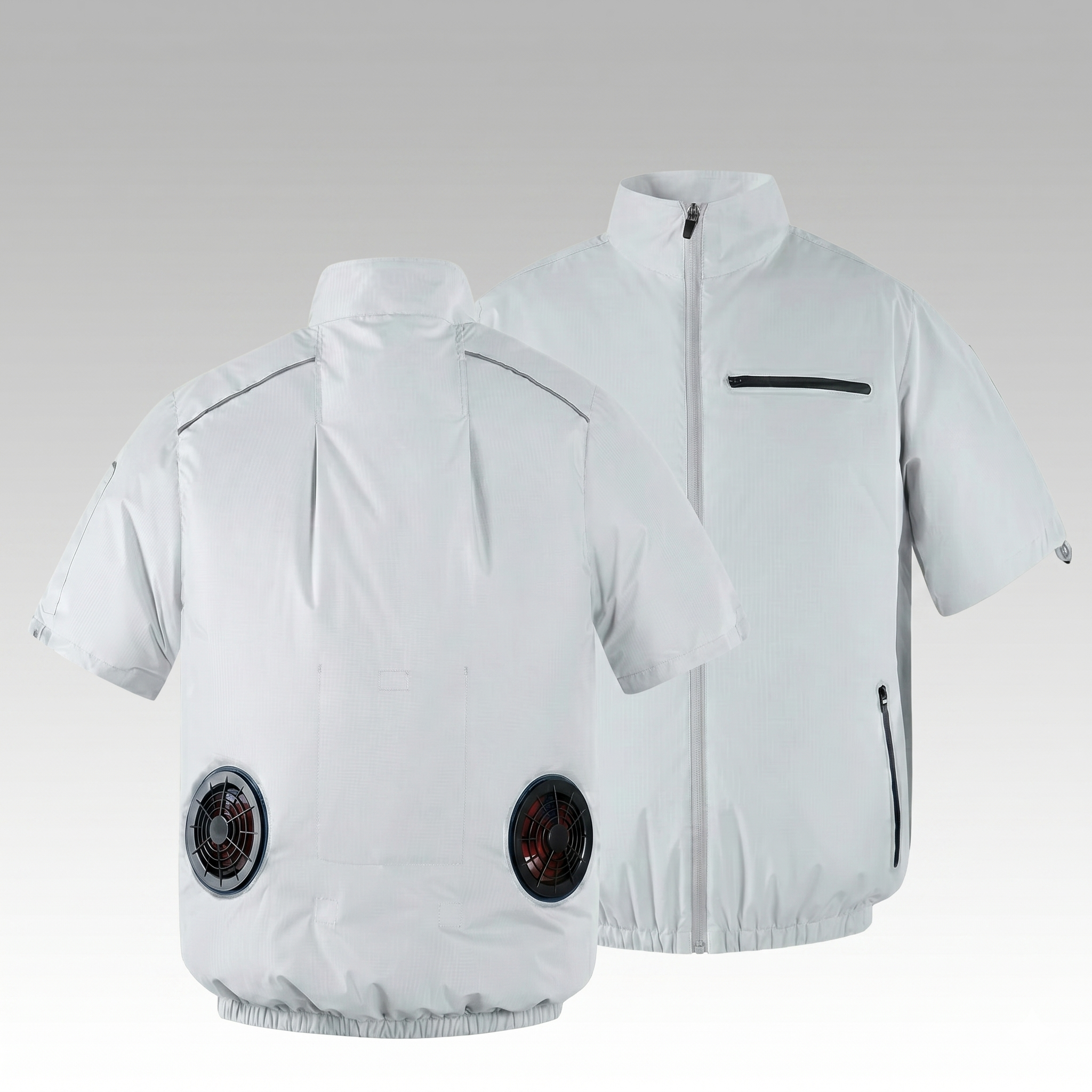 Cooling Workwear Fan Jacket – 5V/12V Outdoor Cooling Vest | Luviacamp