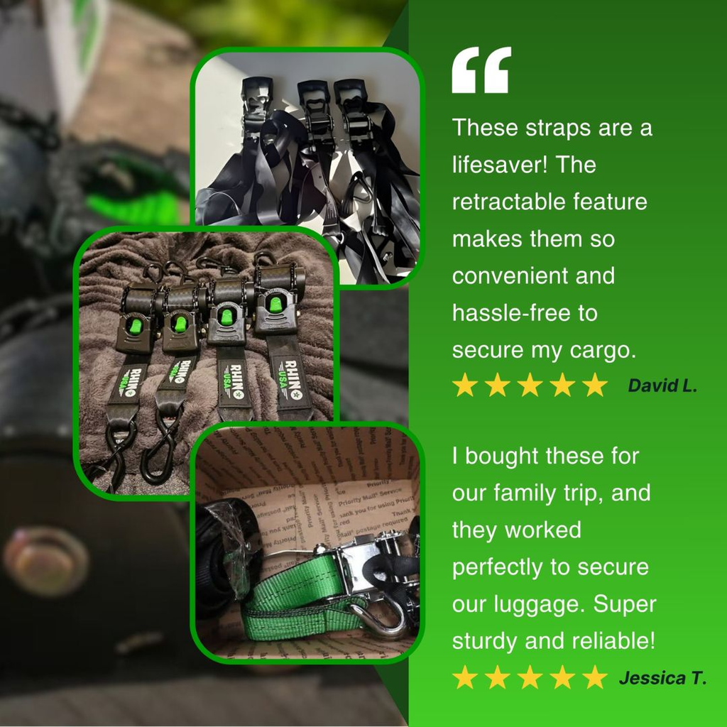 🔥 Father&rsquo;s Day Sale 50% OFF 🎁 Perfect Gift &ndash; Retractable Ratchet Straps (2026 Upgraded Edition)