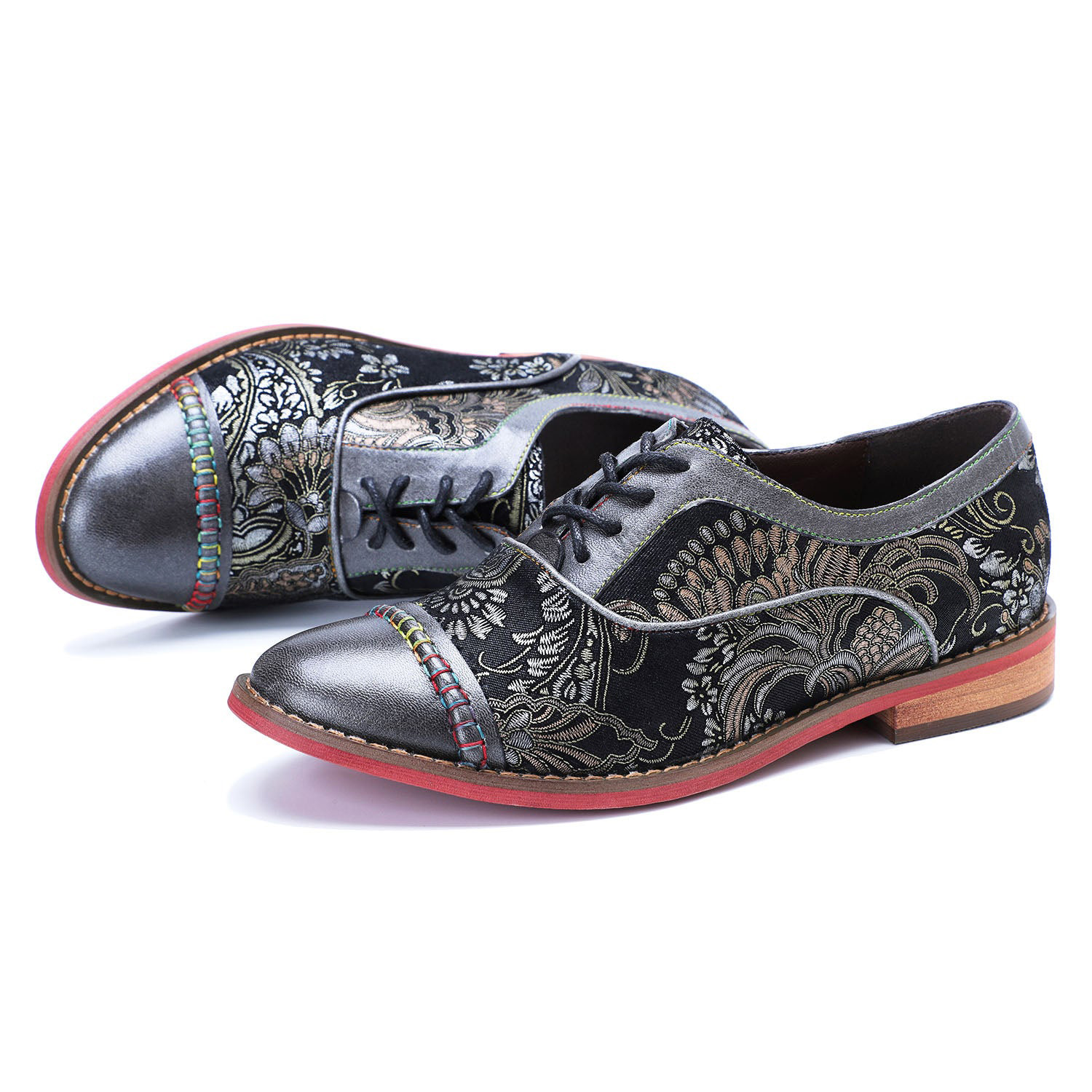 Retro Handmade Fashionable Elegance Flat Shoes
