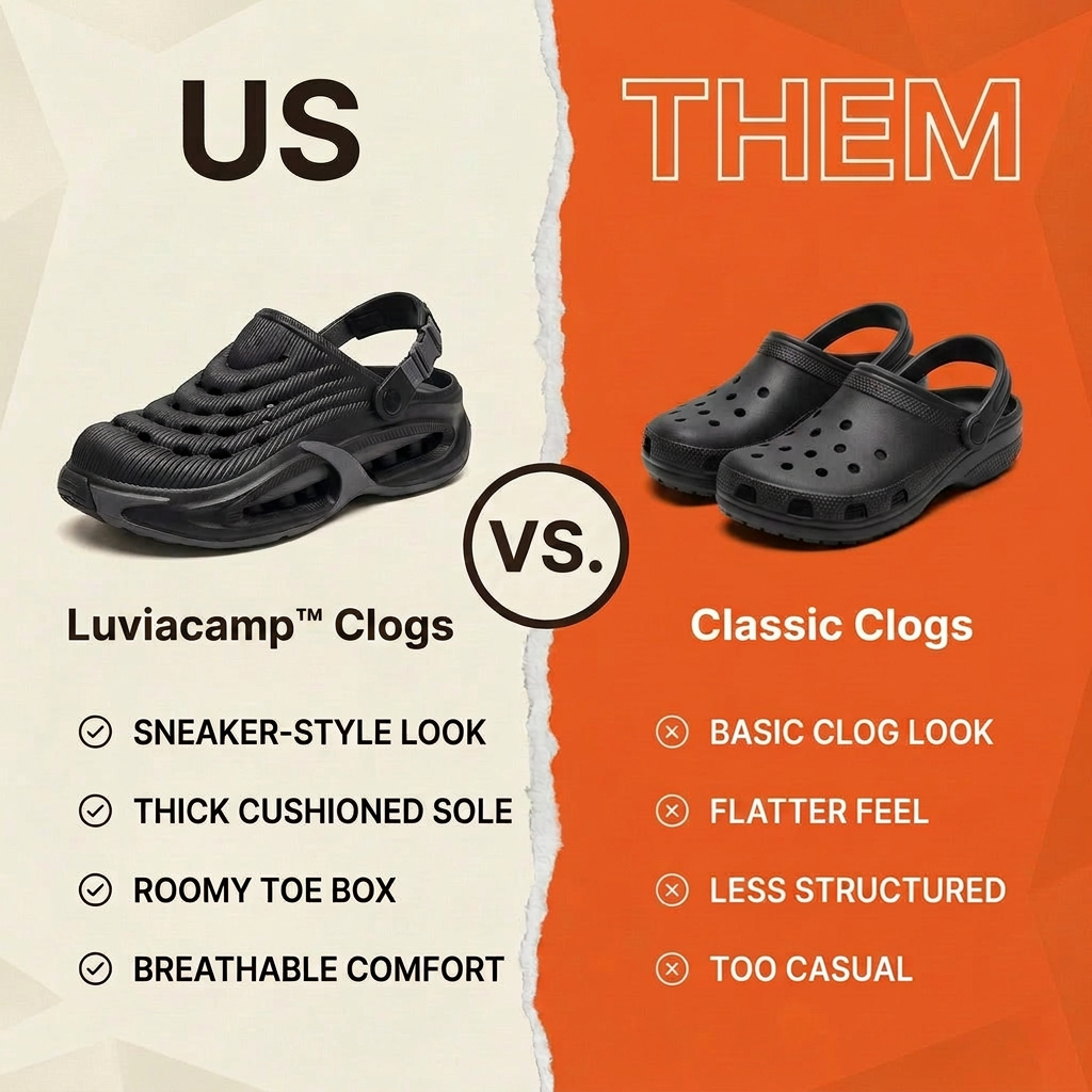 AirStep™ Clogs - Breathable Comfort Slip Ons
