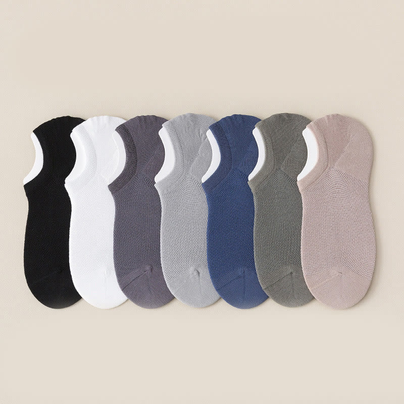 Sweat Wicking No Show Socks(7 Pairs)