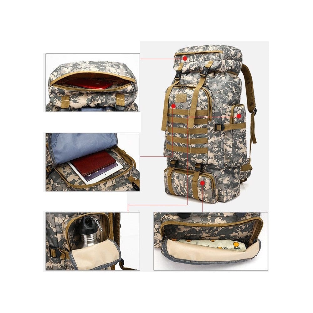 Camouflage Bushcraft Backpack Vivo