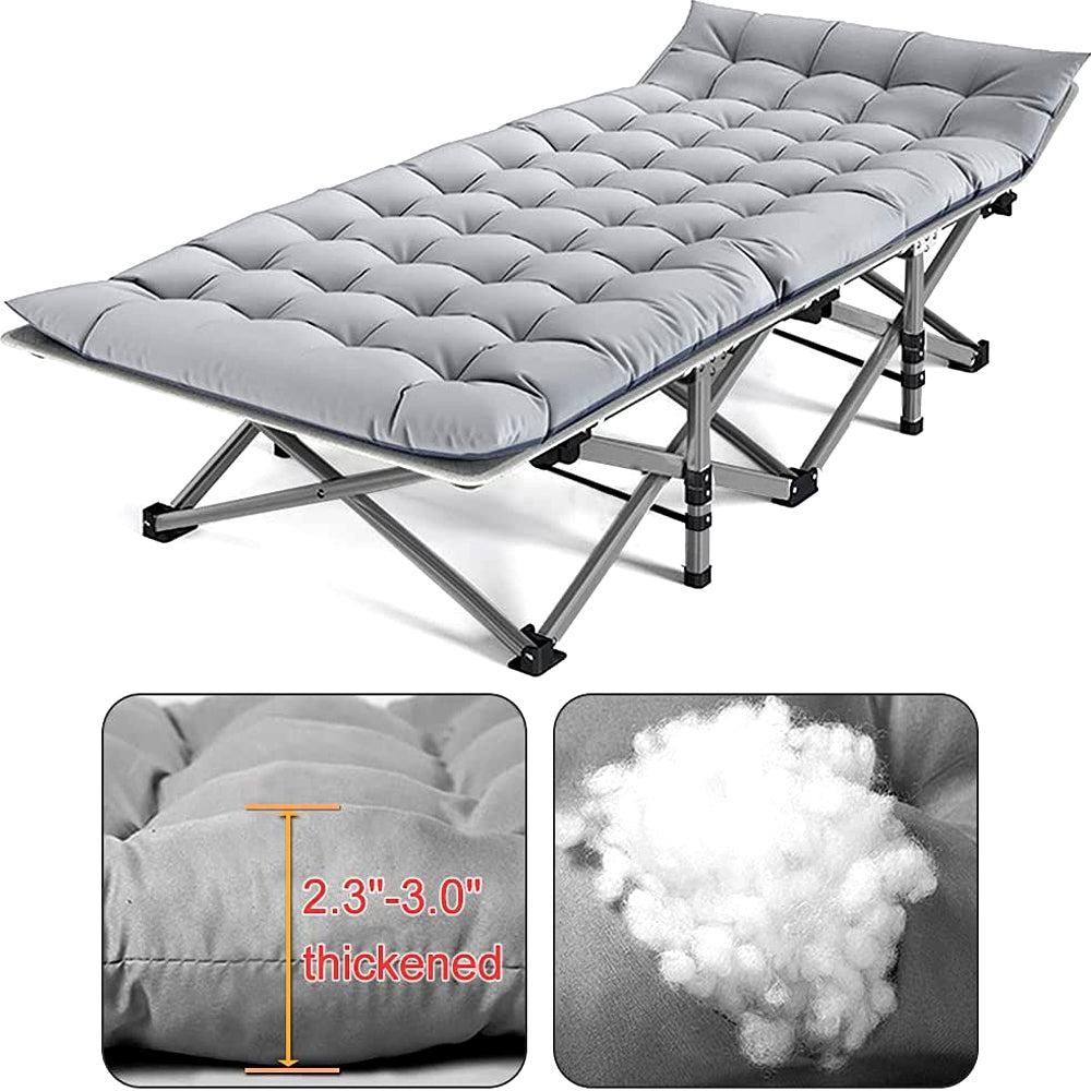 Camping Cots - Luxury Sleeping Cots Include Bed With Mattress